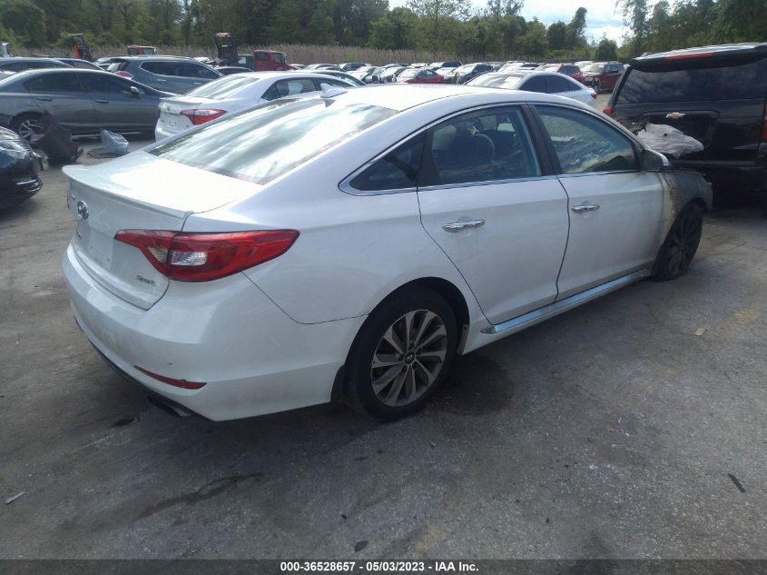 2017 HYUNDAI SONATA SPORT - 5NPE34AF9HH551159