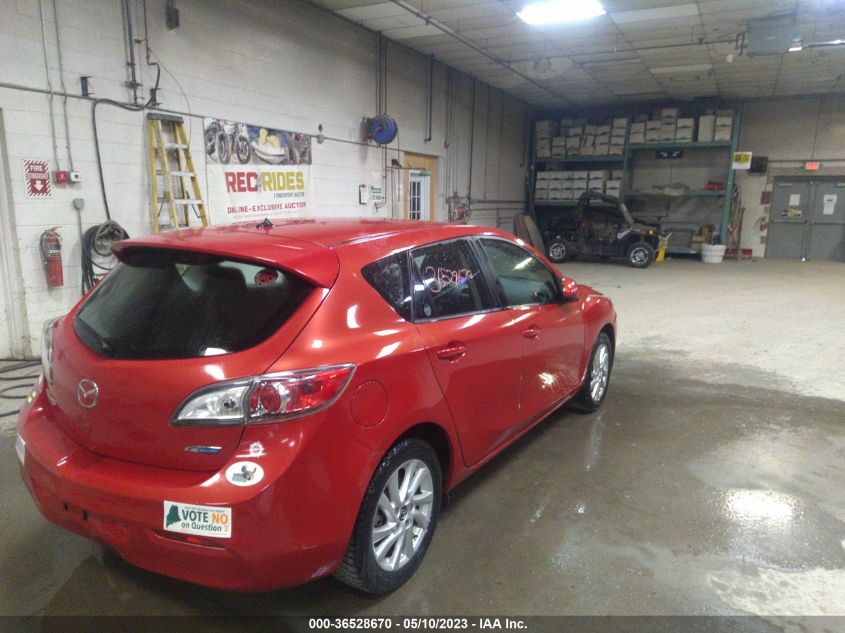 2013 MAZDA MAZDA3 I TOURING - JM1BL1L80D1705873