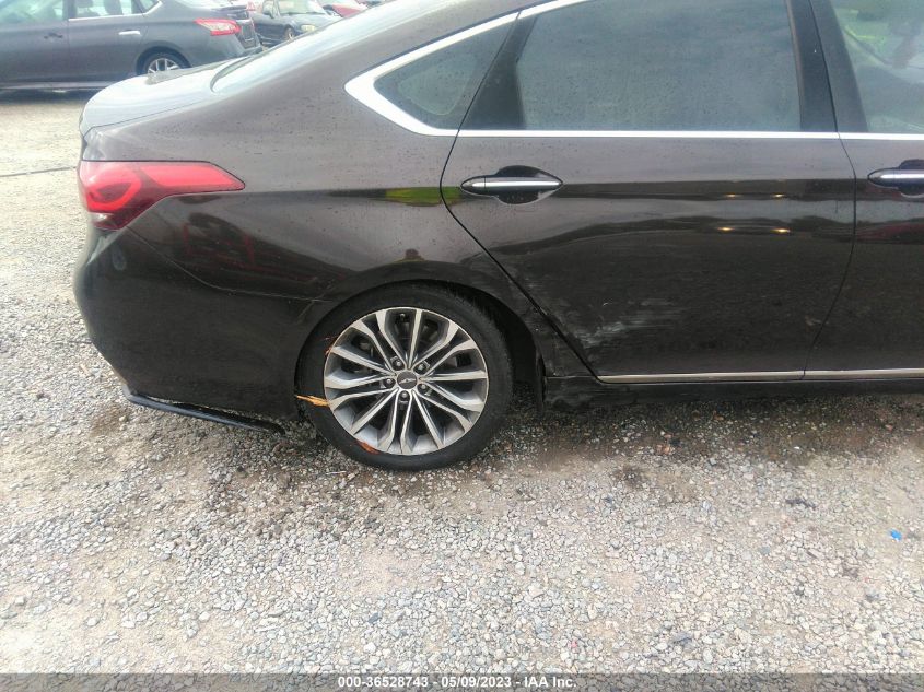 2016 HYUNDAI GENESIS 3.8L - KMHGN4JE2GU119412