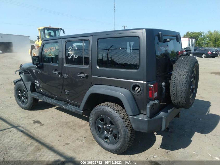 2017 JEEP WRANGLER UNLIMITED SPORT - 1C4BJWDGXHL516473