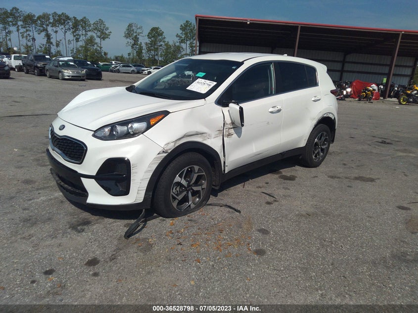 VIN KNDPM3AC6M7939499 2021 KIA SPORTAGE LX