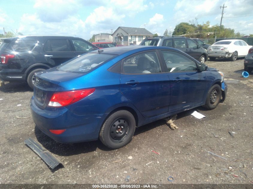 2015 HYUNDAI ACCENT GLS - KMHCT4AE7FU801267