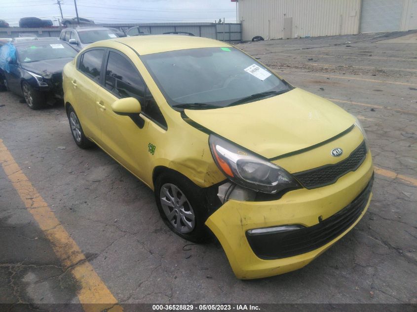 2016 KIA RIO LX - KNADM4A31G6562287