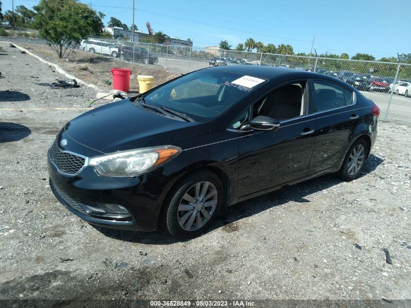 2014 KIA FORTE EX - KNAFX4A89E5079922