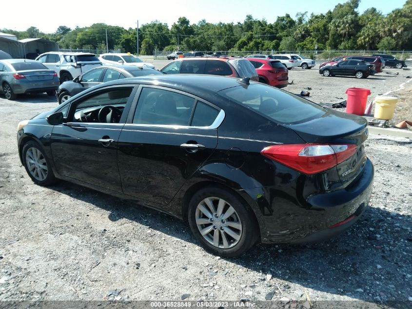 2014 KIA FORTE EX - KNAFX4A89E5079922