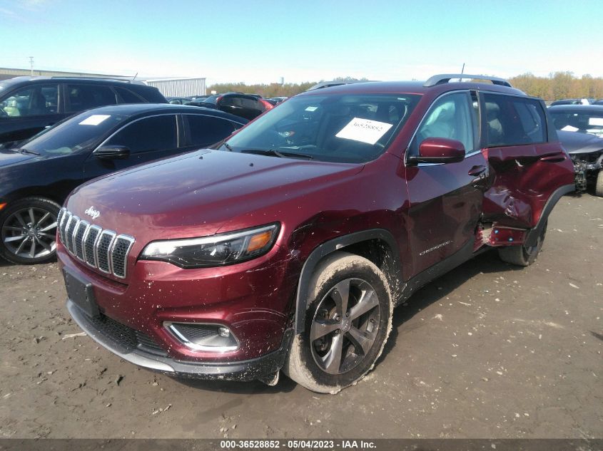 2019 JEEP CHEROKEE LIMITED - 1C4PJMDX7KD367676