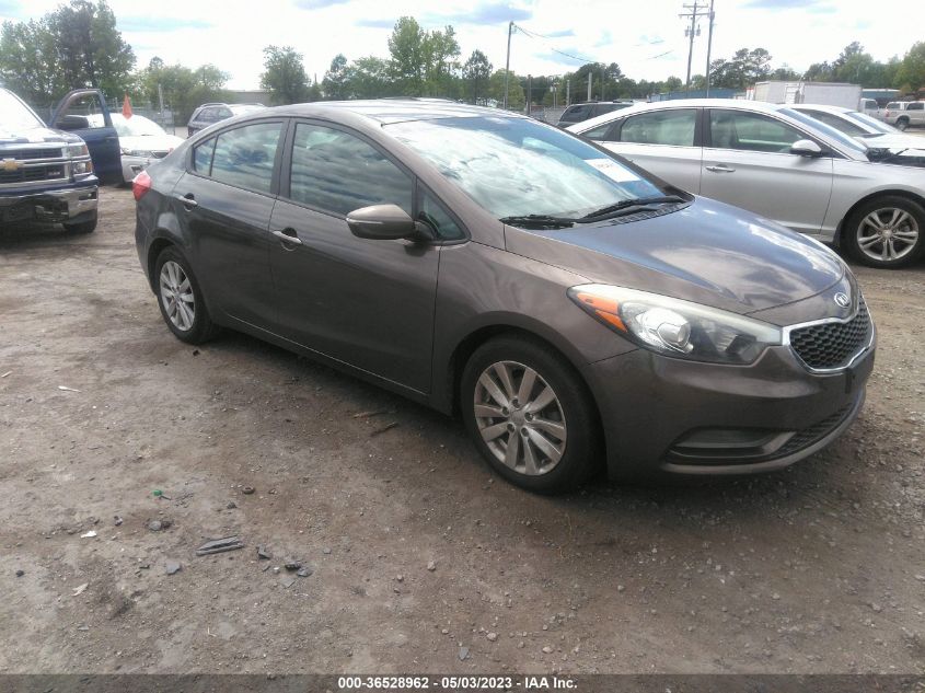 2015 KIA FORTE LX - KNAFX4A6XF5356397