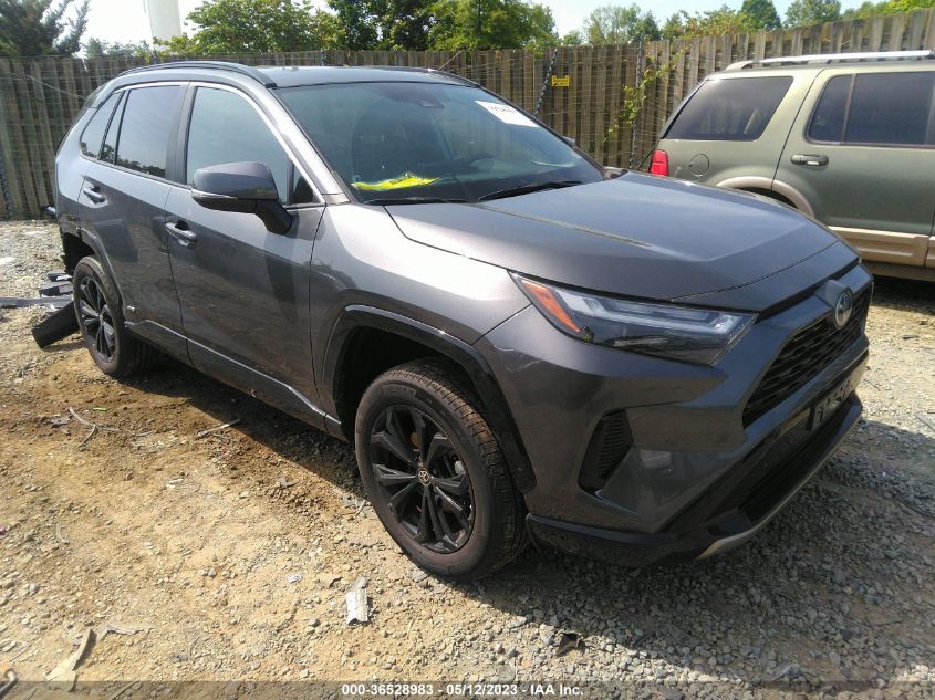 2022 TOYOTA RAV4 HYBRID SE - 4T3T6RFVXNU077223