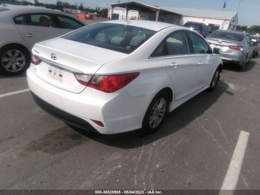 2014 HYUNDAI SONATA GLS - 5NPEB4AC5EH906414