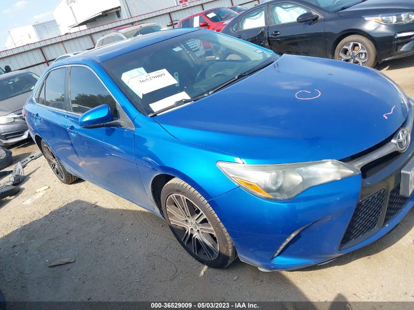 2016 TOYOTA CAMRY SE - 4T1BF1FK6GU561629