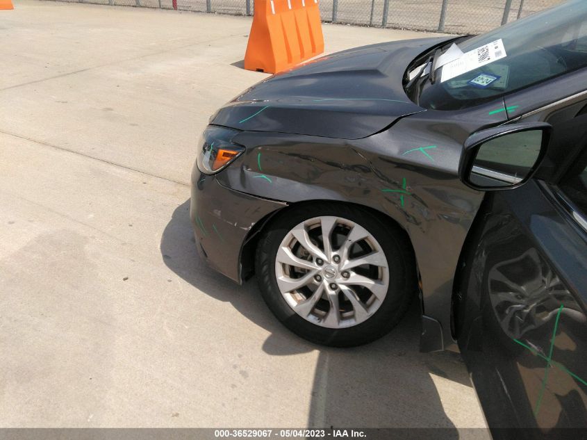 2019 NISSAN SENTRA SV - 3N1AB7AP2KY230315