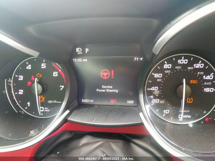 2021 ALFA ROMEO STELVIO TI - ZASPAKBN8M7D18436