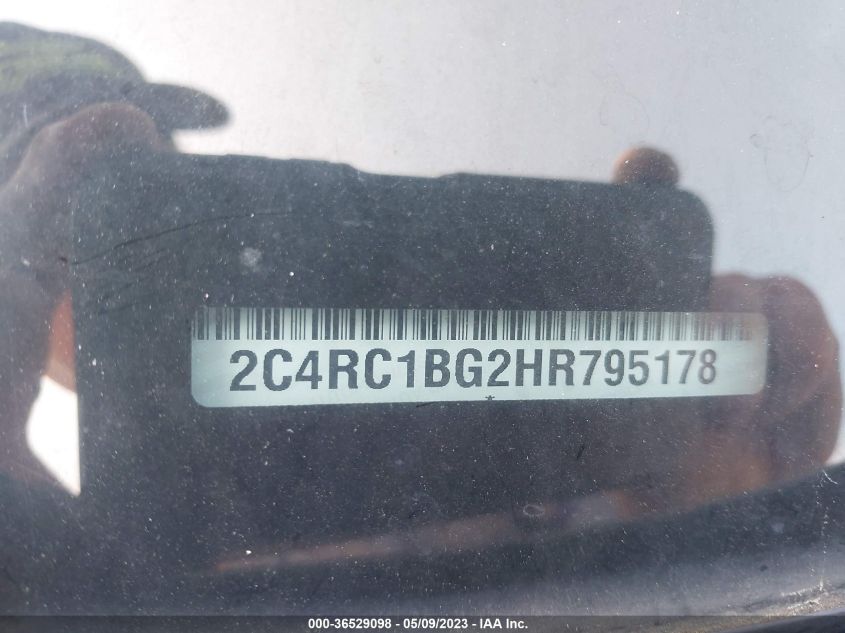 2017 CHRYSLER PACIFICA TOURING-L - 2C4RC1BG2HR795178