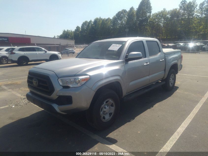 2022 TOYOTA TACOMA 4WD SR/SR5/TRD SPORT - 3TMCZ5AN3NM503147