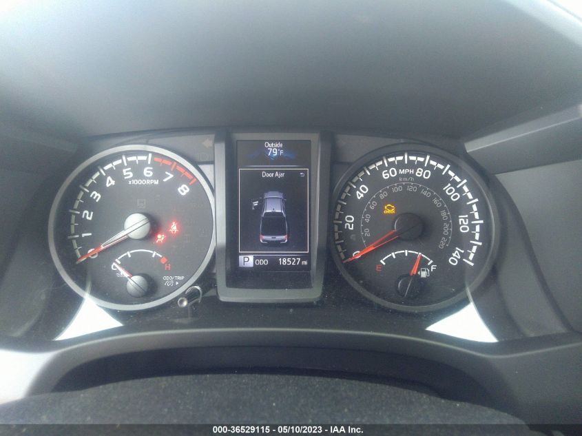 2022 TOYOTA TACOMA 4WD SR/SR5/TRD SPORT - 3TMCZ5AN3NM503147
