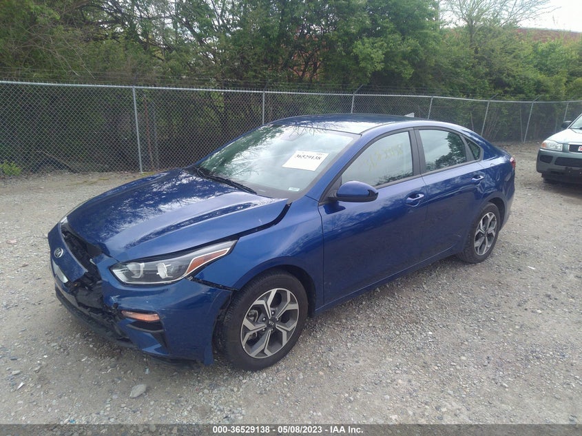 VIN 3KPF24AD7ME412202 2021 KIA FORTE LXS