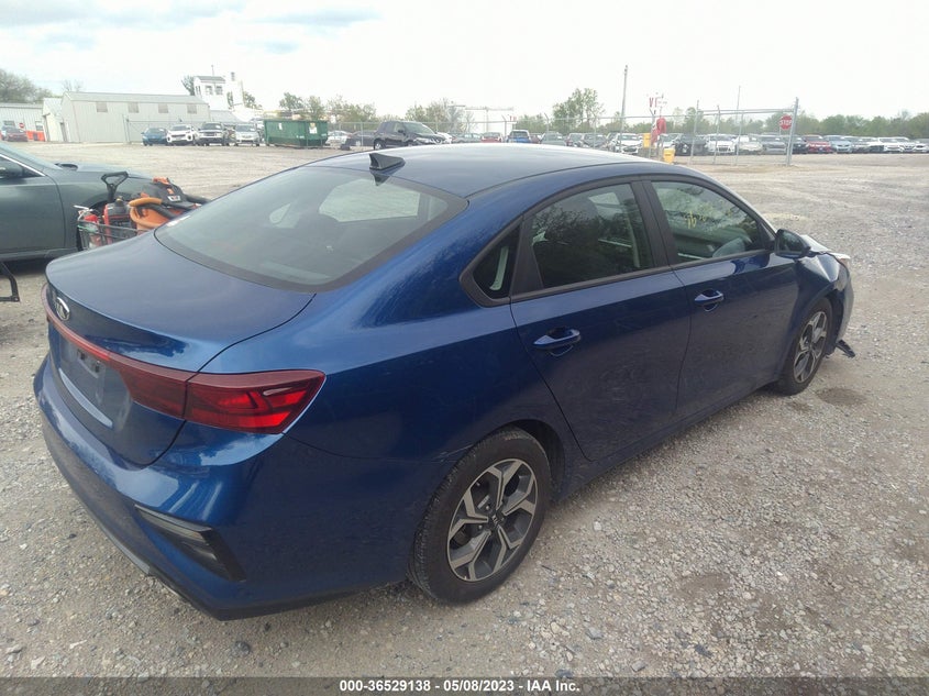 VIN 3KPF24AD7ME412202 2021 KIA FORTE LXS