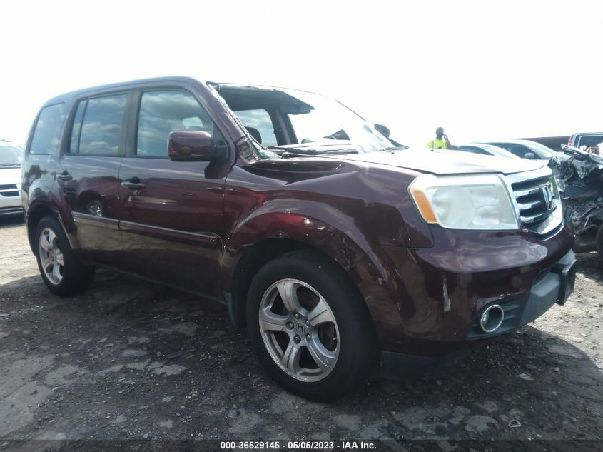 2013 HONDA PILOT EX-L - 5FNYF4H53DB066929