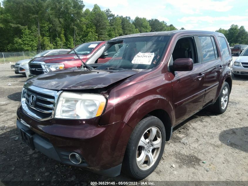 2013 HONDA PILOT EX-L - 5FNYF4H53DB066929