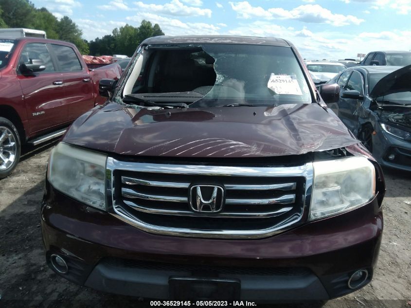 2013 HONDA PILOT EX-L - 5FNYF4H53DB066929