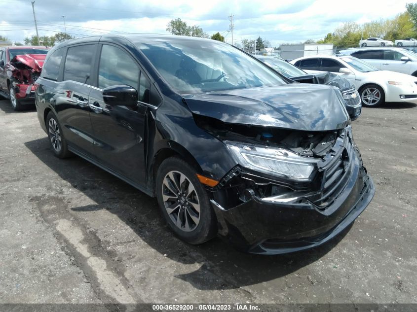 2021 HONDA ODYSSEY EX-L - 5FNRL6H72MB030207