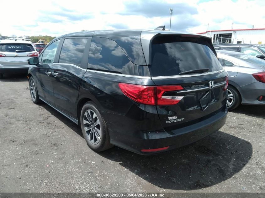 2021 HONDA ODYSSEY EX-L - 5FNRL6H72MB030207