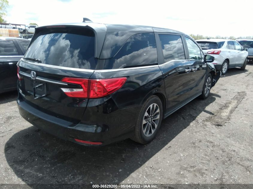 2021 HONDA ODYSSEY EX-L - 5FNRL6H72MB030207