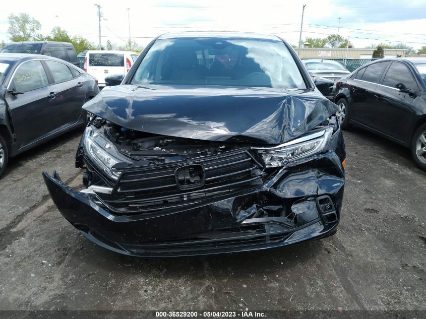 2021 HONDA ODYSSEY EX-L - 5FNRL6H72MB030207