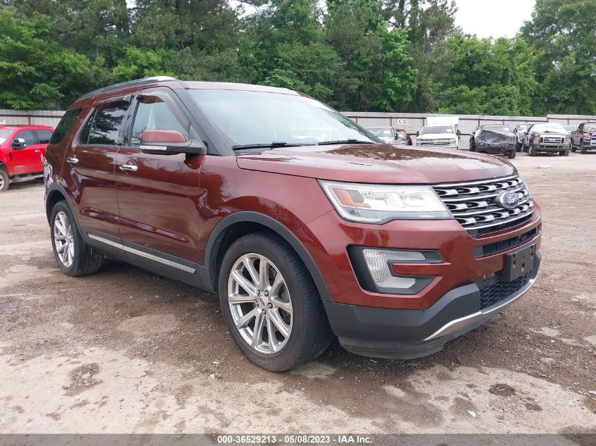 2016 FORD EXPLORER LIMITED - 1FM5K7F84GGC21877