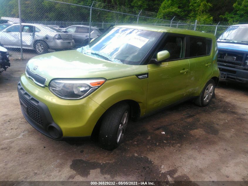2015 KIA SOUL BASE - KNDJN2A20F7766666