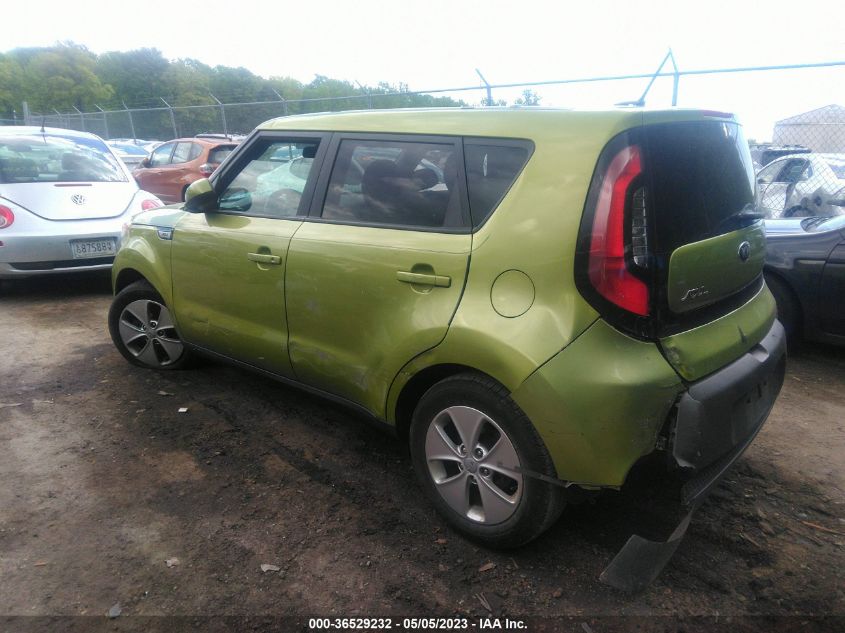 2015 KIA SOUL BASE - KNDJN2A20F7766666
