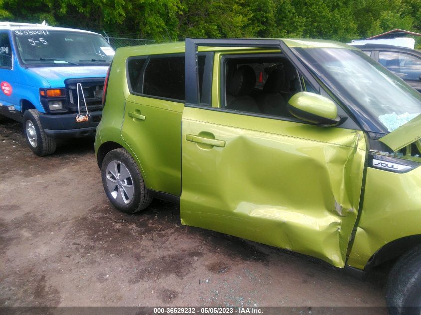 2015 KIA SOUL BASE - KNDJN2A20F7766666