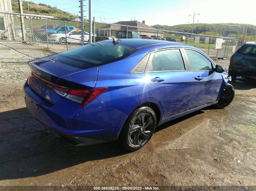 2022 HYUNDAI ELANTRA SEL - KMHLM4AG8NU332848