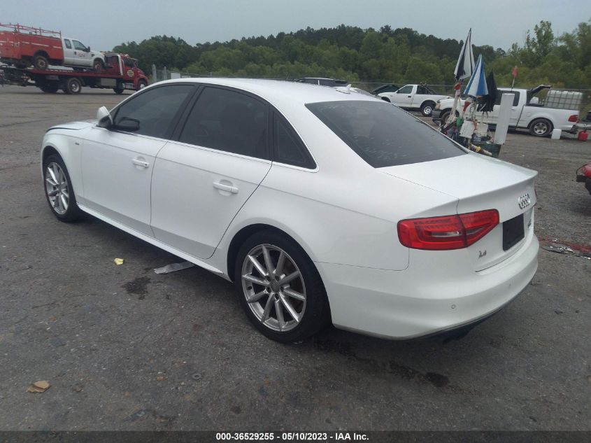 2015 AUDI A4 PREMIUM PLUS - WAUFFAFL9FN020854
