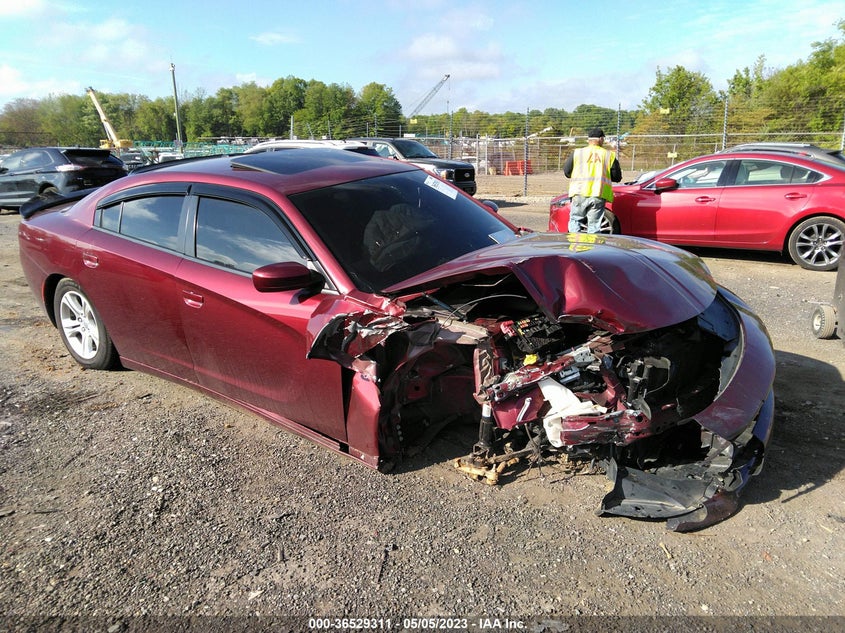 VIN 2C3CDXBG4LH140531 2020 DODGE CHARGER SXT