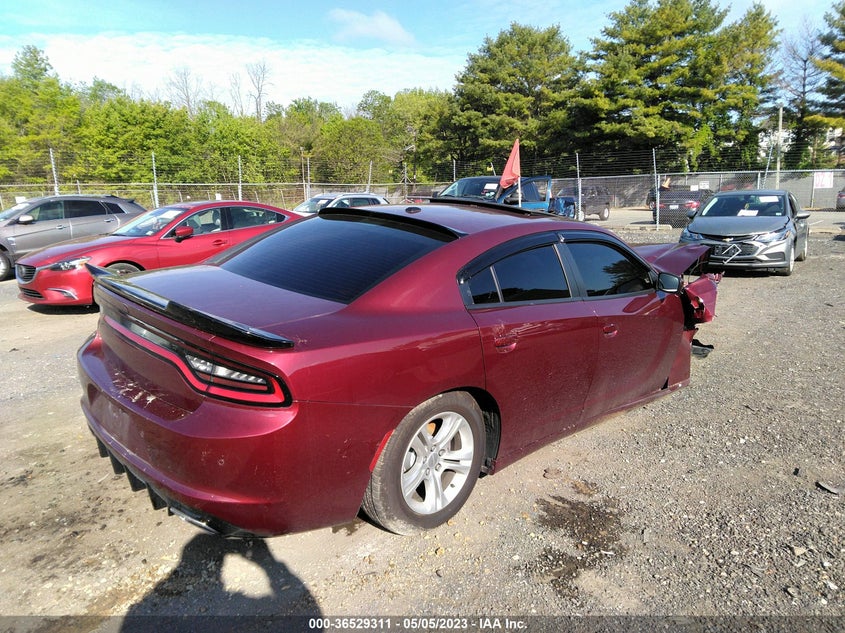 VIN 2C3CDXBG4LH140531 2020 DODGE CHARGER SXT