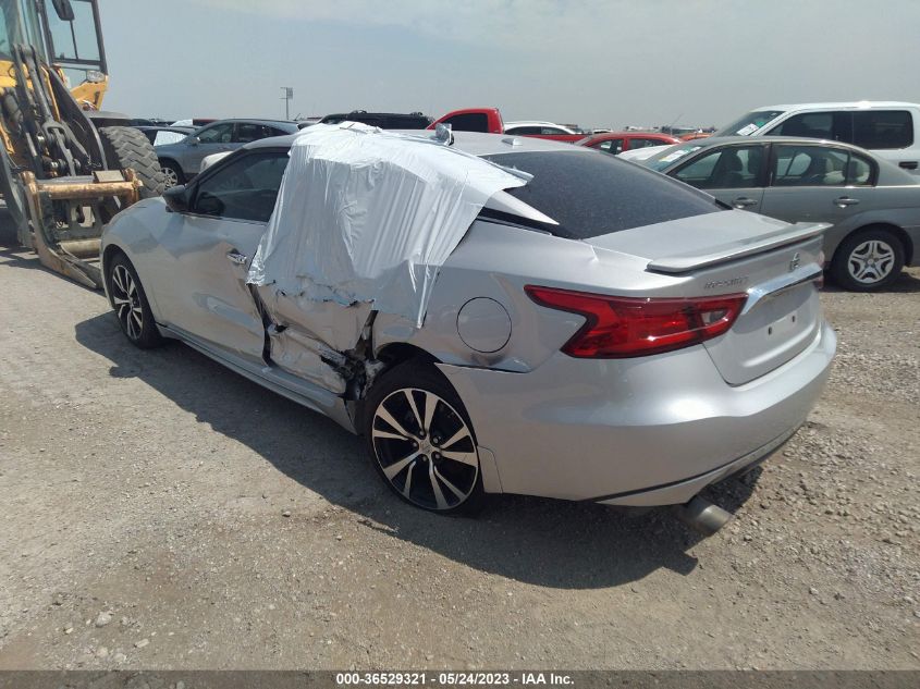 2018 NISSAN MAXIMA S - 1N4AA6AP3JC405081