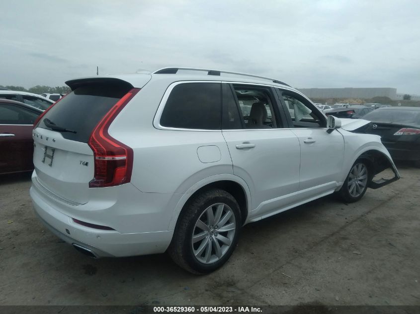 2017 VOLVO XC90 MOMENTUM - YV4A22PK2H1139857