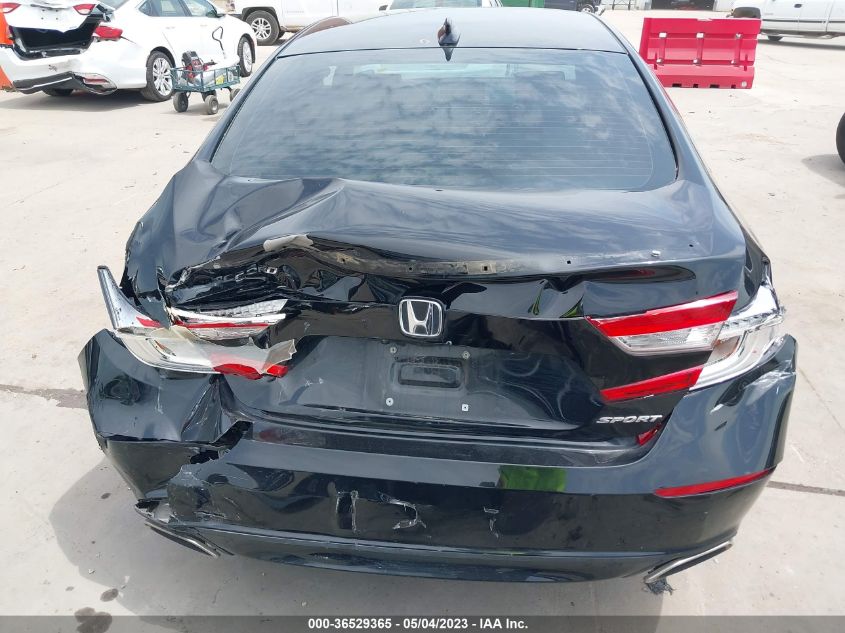 2018 HONDA ACCORD SEDAN SPORT 1.5T - 1HGCV1F30JA133389