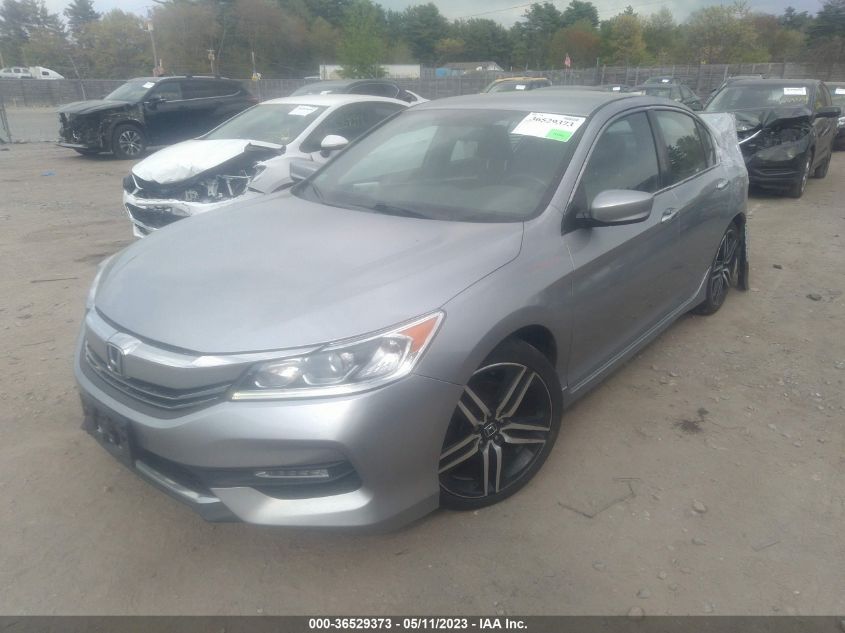 2016 HONDA ACCORD SEDAN SPORT - 1HGCR2F57GA098046