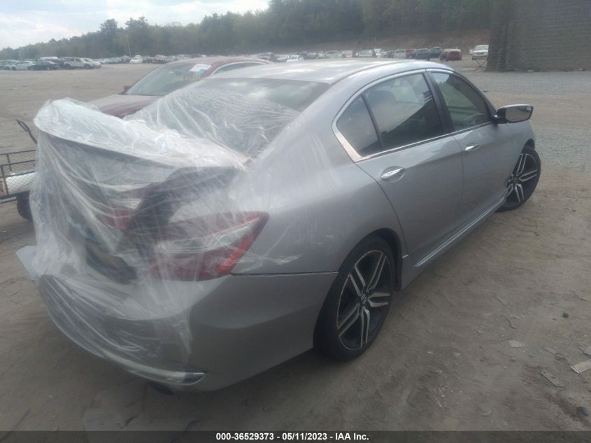 2016 HONDA ACCORD SEDAN SPORT - 1HGCR2F57GA098046