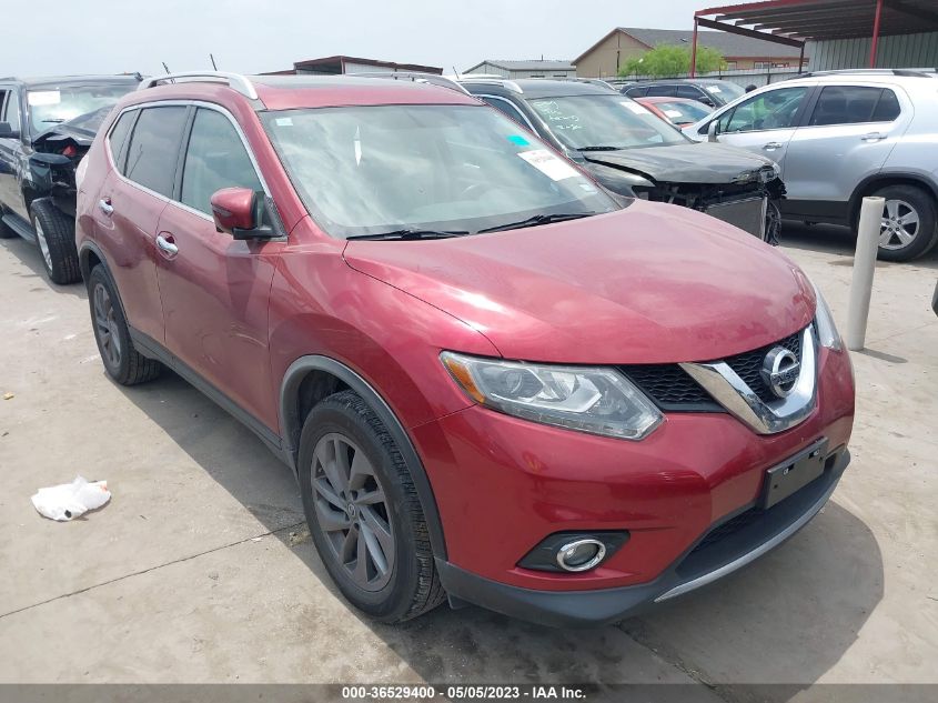 2016 NISSAN ROGUE SL - 5N1AT2MV6GC756367