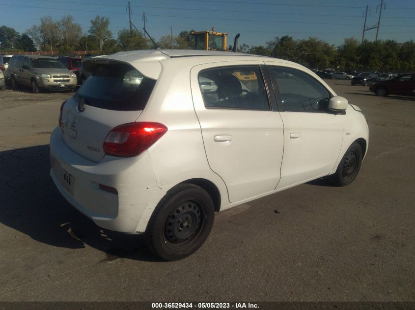 2018 MITSUBISHI MIRAGE ES - ML32A3HJ4JH001274