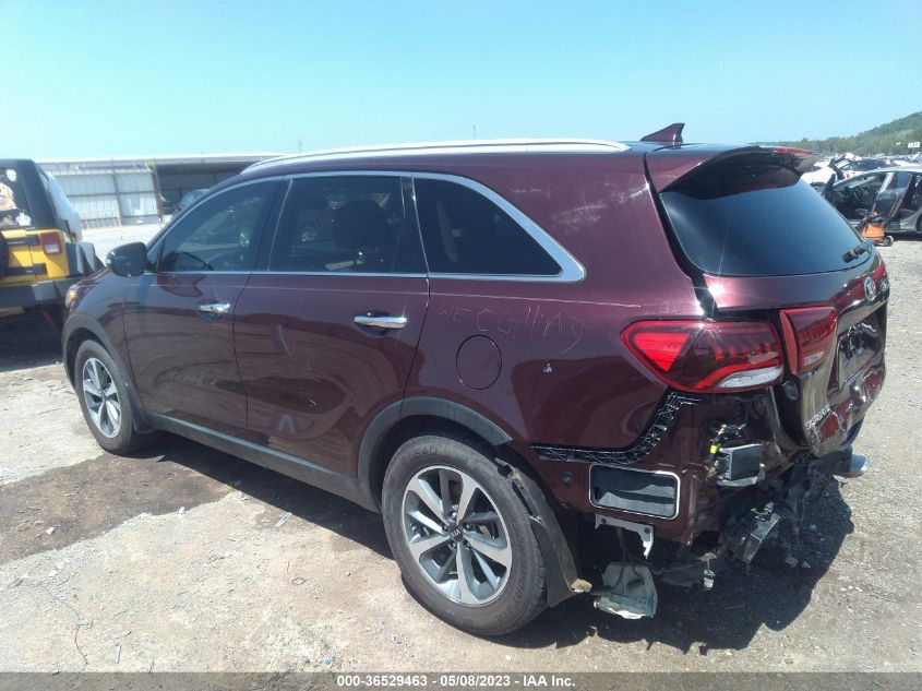 2019 KIA SORENTO EX V6 - 5XYPH4A53KG457150