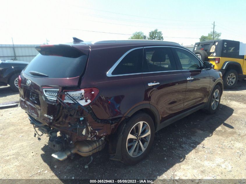 2019 KIA SORENTO EX V6 - 5XYPH4A53KG457150