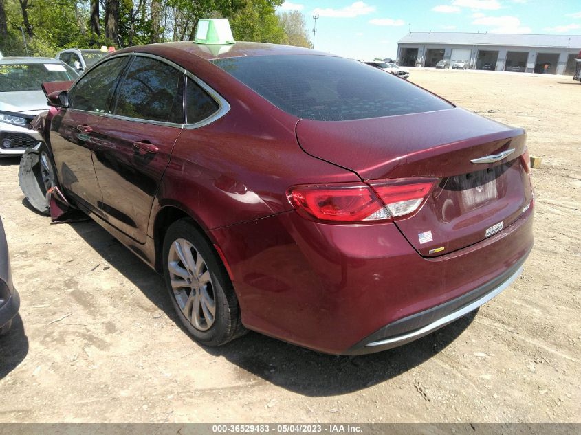 2015 CHRYSLER 200 LIMITED - 1C3CCCABXFN574854