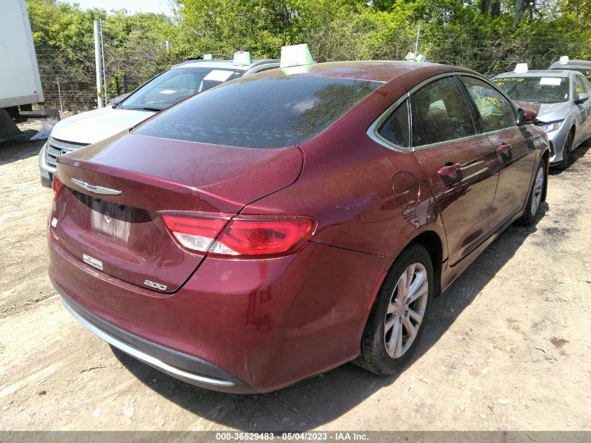 2015 CHRYSLER 200 LIMITED - 1C3CCCABXFN574854
