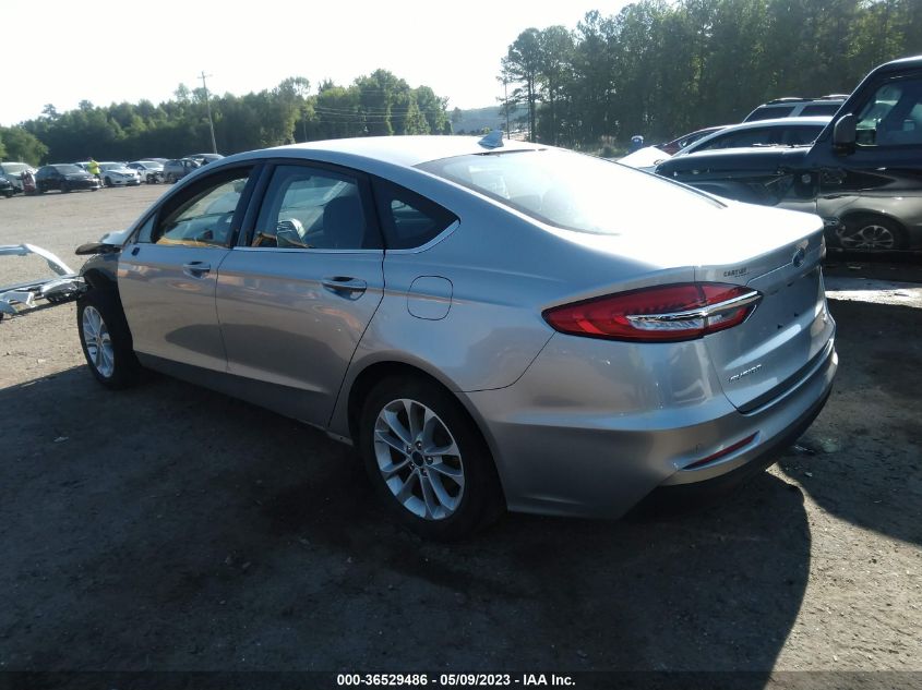 2020 FORD FUSION SE - 3FA6P0HD2LR160551