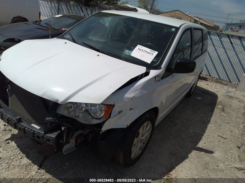 2016 DODGE GRAND CARAVAN SE - 2C4RDGBG0GR372064