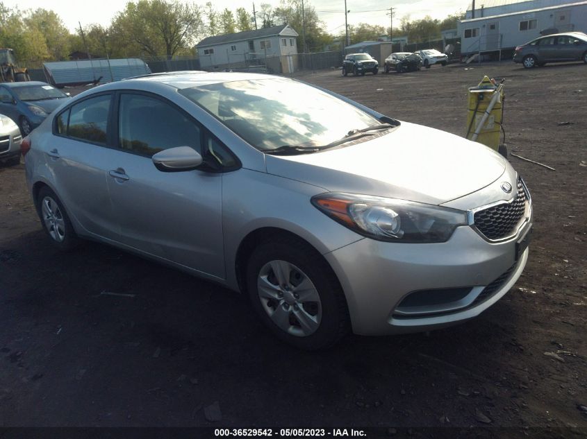 2014 KIA FORTE LX - KNAFK4A60E5164788